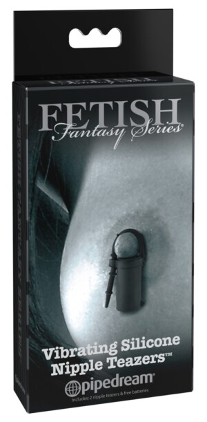 Vibrační silikonové dráždiče bradavek