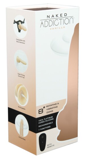 8" rotační a vibrační dong