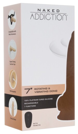 7" rotační a vibrační dong