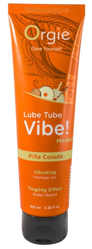 Vibrace z lubrikační trubice! Piña Colada