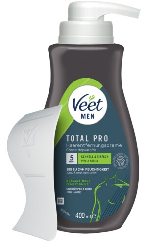 Depilační krém Veet Men TOTAL PRO